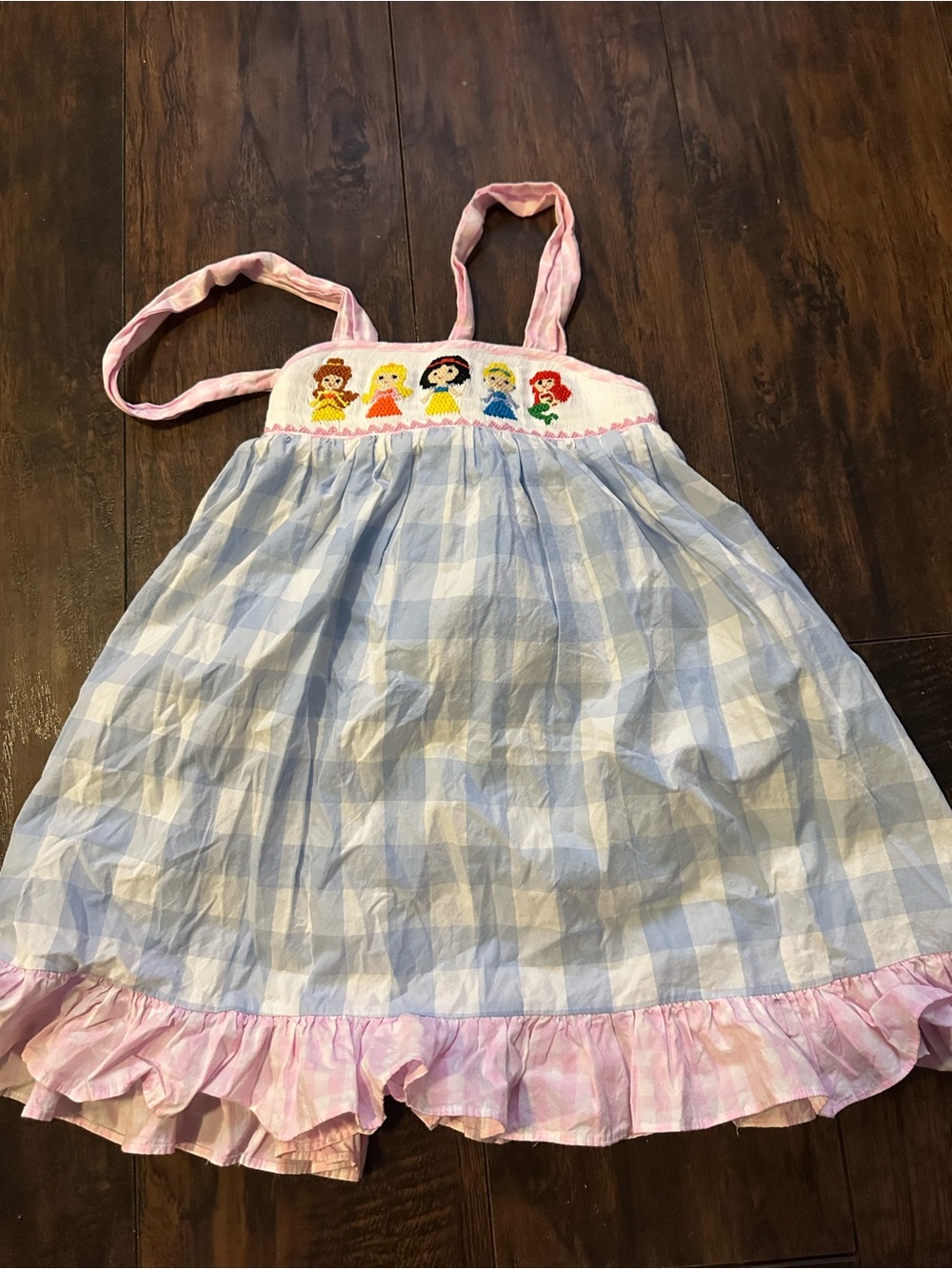 Seedflannel Girls Pink Check Shoulder Bag